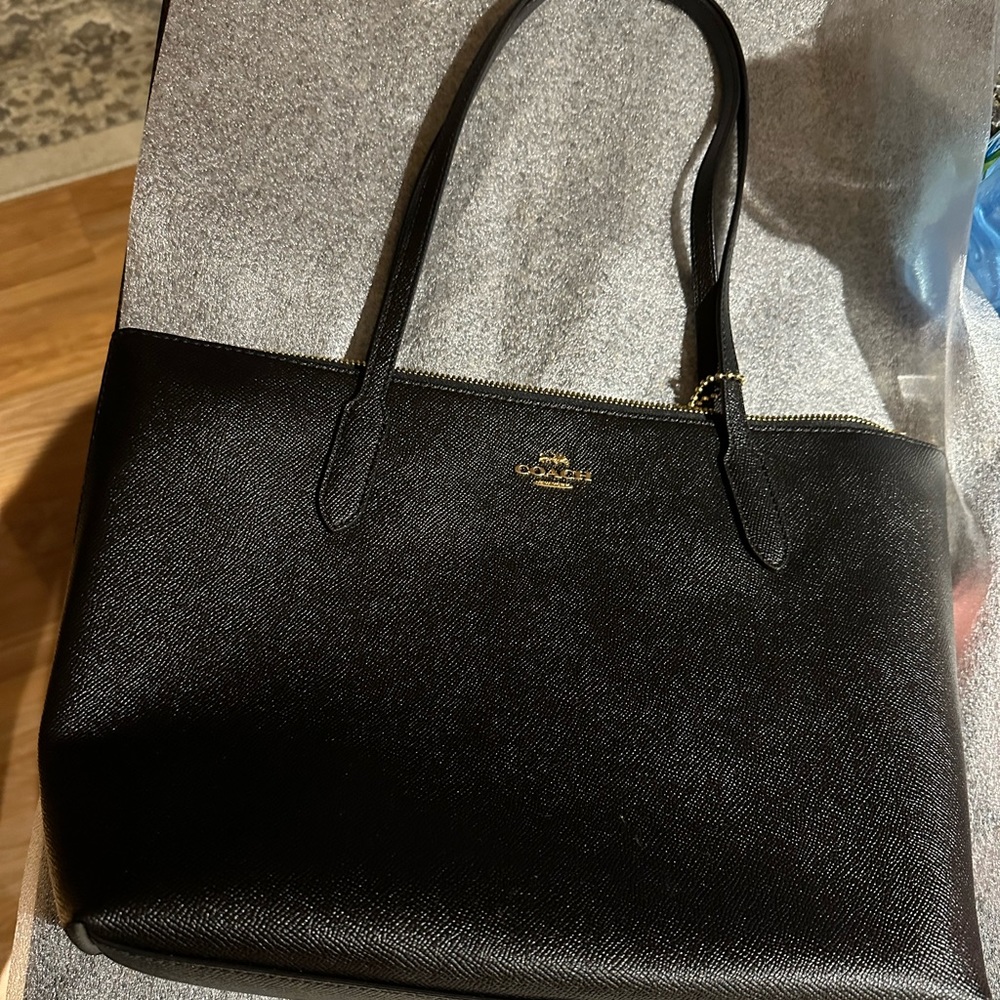 Coach Black Tote Bag